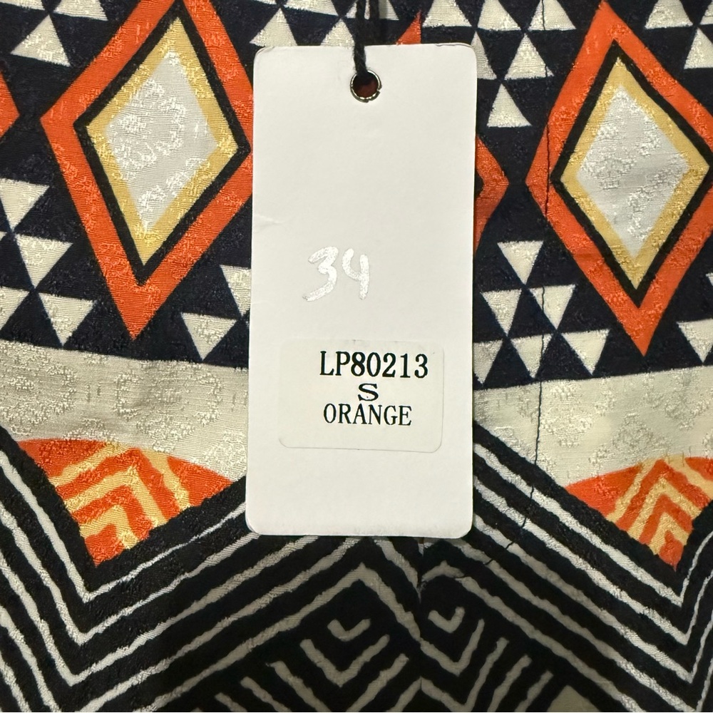 NWT Love Riche Tribal Geometric Print Shorts, Size Small - Picture 5 of 5